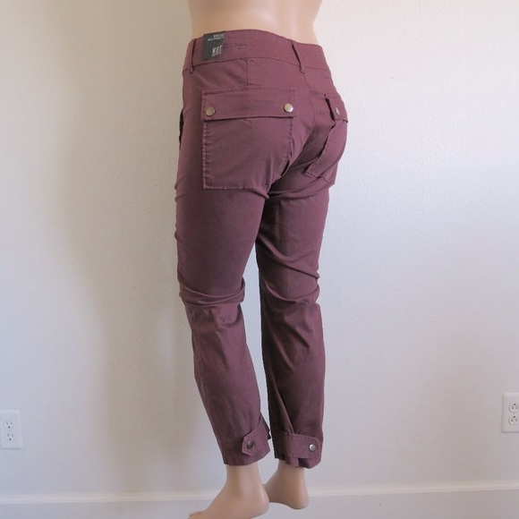 KUT from the KLOTH Jeans Women's Ankle Straight Leg Utility Jogger Size 10 NWT - Picture 2 of 5